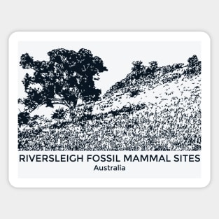 Riversleigh Fossil Mammal Sites - Australia Sticker